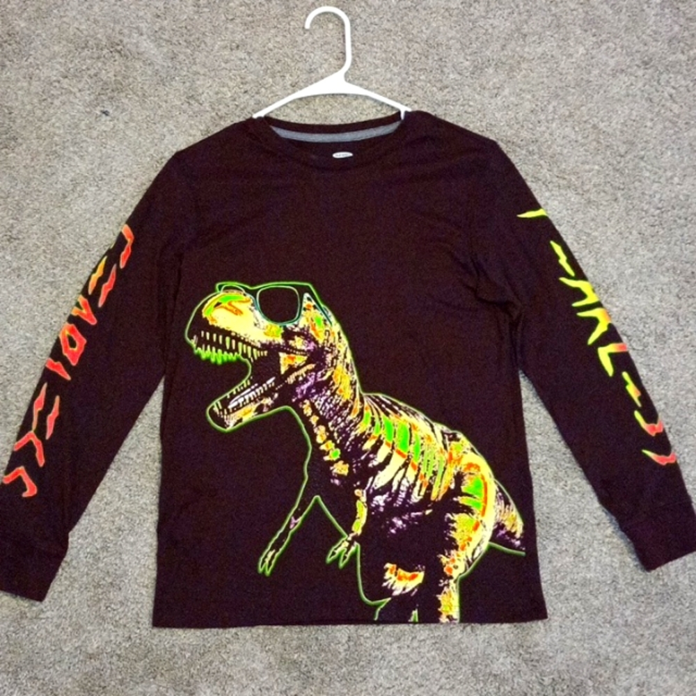 Long sleeve "fearless" t shirt